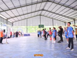 Karang Taruna Pesawaran Gelar Turnamen Futsal dan Bakti Sosial dalam Peringatan Haornas ke-42