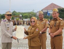 BPN serahkan 30 Sertipikat Hak Pakai BMD kepada  Pemkab Mesuji