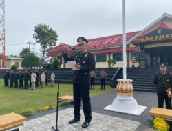 Wakapolres Way Kanan, Bangkitkan Semangat Pemuda Patriotik, Gigih dan Empati