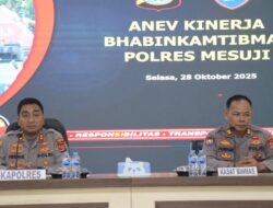 Kapolres Mesuji : Bhabinkamtibmas Adalah Garda Terdepan Polri.