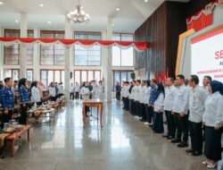Kepengurusan Pmi Delapan Daerah Dilantik, Tekankan Profesionalisme dan Respons Cepat