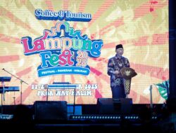Lampung Fest 2025 Resmi Dibuka, Gubernur Mirza : Kolaborasi Inklusif untuk Hadirkan Kopi, Pariwisata, dan Budaya Lampung di Panggung Nasional