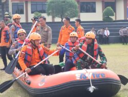 Polres Way Kanan Gelar Apel Kesiapan Tanggap Darurat Bencana Alam 2025