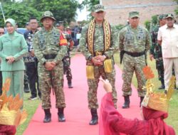 Pangdam XXI/Radin Inten Resmi Tutup TMMD ke-126 Kodim 0427/Way Kanan