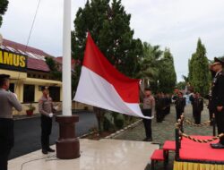 Polres Tanggamus Gelar Upacara Peringatan Hari Pahlawan 2025: Teladani Semangat Pengorbanan untuk Bangsa