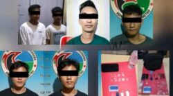 Polres Metro Tak Main Main, Satu Malam Tangkap 5 Penyalahguna Narkotika