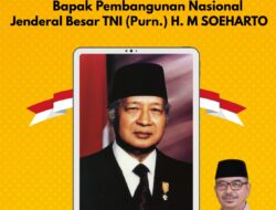 Ketua DPD Golkar Mesuji Sambut Baik Anugerah Pahlawan Nasional Untuk H.M Soeharto