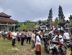 Hari Raya Galungan  Polres Mesuji Terjunkan 42 Personil 