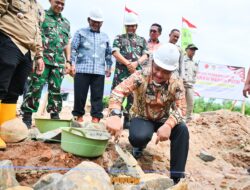 Wabup Pesawaran Hadiri Peletakan Batu Pertama Gedung Koperasi Merah Putih Kedondong