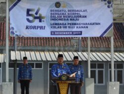 HUT Ke-54 KORPRI, Lapas IIB Way Kanan Jadikan ASN Sebagai Kompas Moral Bangsa