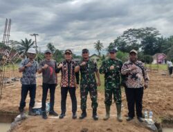 Dukung Percepatan, Dandim dan Camat Tumijajar Tinjau KDMP