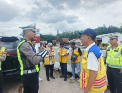 Persiapan Ops Ketupat 2026 Kasat Lantas Polres Mesuji Cek Pos PAM dan YAN