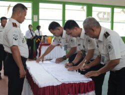 Komitmen Wujudkan Kinerja PRIMA, Lapas Kota Agung Tandatangani Perjanjian Kinerja 2026