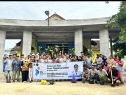 Seluruh Tiyuh di Tubaba Tanam Pohon dan Gotong Royong di Hari Desa