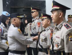 Dua Kasat dan Kasi Was Polres Mesuji Berganti, Ini Kata Kapolres di Sertijab