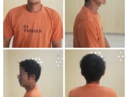 Tekab 308 Polsek Terbanggibesar Bekuk Pelaku Curas yang Ancam Korbanya Dengan Pisau Saat Terlelap Tidur