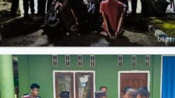 Tekab 308 Polsek Way Pengubuan Kurang Dari 24 Jam Gulung Buruh dan Tani Nyolong Motor Di Rumah Sopir