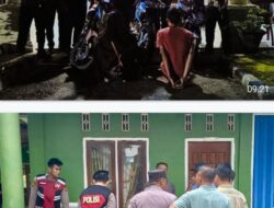 Tekab 308 Polsek Way Pengubuan Kurang Dari 24 Jam Gulung Buruh dan Tani Nyolong Motor Di Rumah Sopir