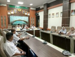 PEMKAB PRINGSEWU IKUTI RAKOR SATGAS SABER PELANGGARAN HARGA, KEAMANAN DAN MUTU