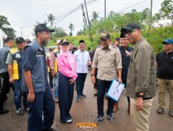 Pasca Lebaran Jalan Provinsi di Pesawaran Dibangun