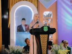 Wagub Jihan Nurlela Hadiri Haul ke-8 Al-Maghfurlah KH Muhammad Sobari dan Haul ke-25 Hadiyu Provinsi Lampung di Pondok Pesantren Al-Hikmah, Bandar Lampung