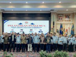 Pelantikan Pengurus Ika Unpad Lampung Masa Bakti 2025-2029, Gubernur Rahmat Mirzani Djausal Berharap Jadi Mitra Strategis Pembangunan Lampung