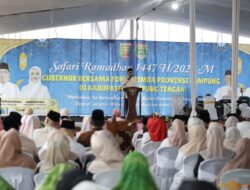 Gubernur Rahmat Mirzani Djausal dan Ibu Purnama Wulan Sari Laksanakan Safari Ramadan di Lampung Tengah, Serap Aspirasi dan Percepat Pembangunan Infrastruktur serta Layanan Publik