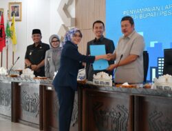 DPRD Pesawaran Gelar Rapat Paripurna Penyampaian LKPJ Bupati Pesawaran TA 2025