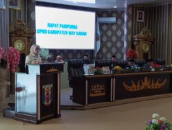 Bupati Way Kanan Sampaikan LKPj 2025, Tegaskan Akuntabilitas dan Capaian Pembangunan Daerah