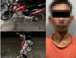 Polres Way Kanan Amankan, Diduga Pelaku Penggelapan Sepeda Motor