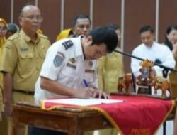 Wali Kota Metro Bambang Iman Santoso Melantik 100 Pejabat Baru di Lingkungan Pemkot Metro