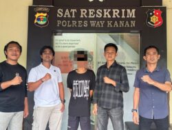 Cabuli Anak Dibawah Umur, Remaja Di Way Kanan Di Tangkap Polisi