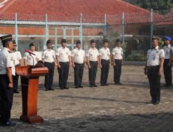 Apel Perdana Kalapas Kotaagung, Ruh Harijadi Langsung “Gas” Disiplin dan Integritas!