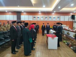Wabup Tanggamus Tegaskan Sistem Merit dalam Pelantikan 9 Pejabat ASN