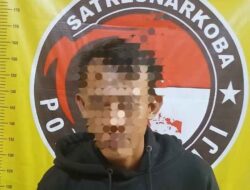 Miliki Sabu, Seorang Pria ditangkap  Jajaran Sat Res Narkoba Polres Mesuji