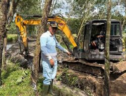 Ketua Komisi III DPRD Tubaba Bangun Drainase 1.200 Meter untuk Warga Murni Jaya