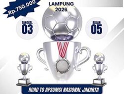Gambasi Cup Lampung 2026 Siap Digelar di Gedong Tataan, Rebutkan Tiket Apsumsi Nasional Jakarta