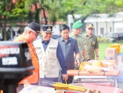 Perkuat Kesiapsiagaan Hadapi Banjir-Longsor, Pemkab Pesawaran Gelar Apel Siaga HKB 2026
