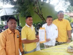 Putra Jaya Umar Konsolidasi Golkar Tubaba, Bangunkan Kader Lama yang “Tertidur Pulas”