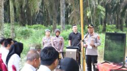 Panen Raya Jagung di Desa Berasan Makmur..Ini Kata Kapolres Mesuji..