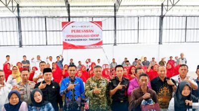 Wabup Tanggamus Resmikan Kopdes Merah Putih di Baros, Tegaskan Koperasi Harus Jadi Motor Ekonomi Desa