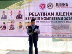 DPD Juleha dan Pemkab Tubaba Dorong Masyarakat Miliki Legalitas Halal