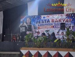 Pesta Rakyat dan Bazar UMKM Tanggamus 2026 Resmi Dibuka, Ribuan Warga Padati Kota Agung