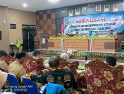 Pemkab Pringsewu Sosialisasikan Tahapan Pelaksanaan Pemilihan Kapekon Serentak 2026