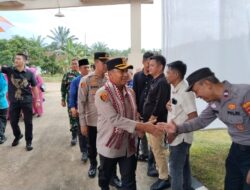 Kunjungan Kerja Kapolres Mesuji Ke Polsek Way Serdang, Ini Pesannya..