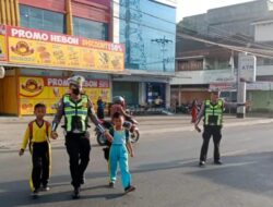 Satlantas Polres Tanggamus Gelar PAM Rawan Pagi, Pastikan Arus Lalu Lintas Lancar dan Kondusif