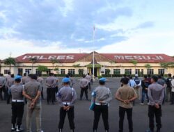 Polres Mesuji Kerahkan 197 Personil Pengamanan  Malam Takbir Idul Adha 1447 Hijriah. 