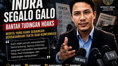 Indra Segalo Galo Bantah Tudingan Hoaks: “Kami Bekerja Berdasarkan Fakta dan Konfirmasi”