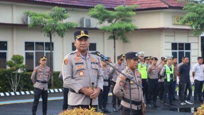 Apel Siaga May Day, Kapolres Mesuji Ajak Warga Tetap Jaga Kondusifitas