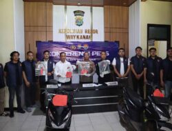 Tekab 308 Presisi Satreskrim Way Kanan, Tangkap Pelaku Residivis Ranmor